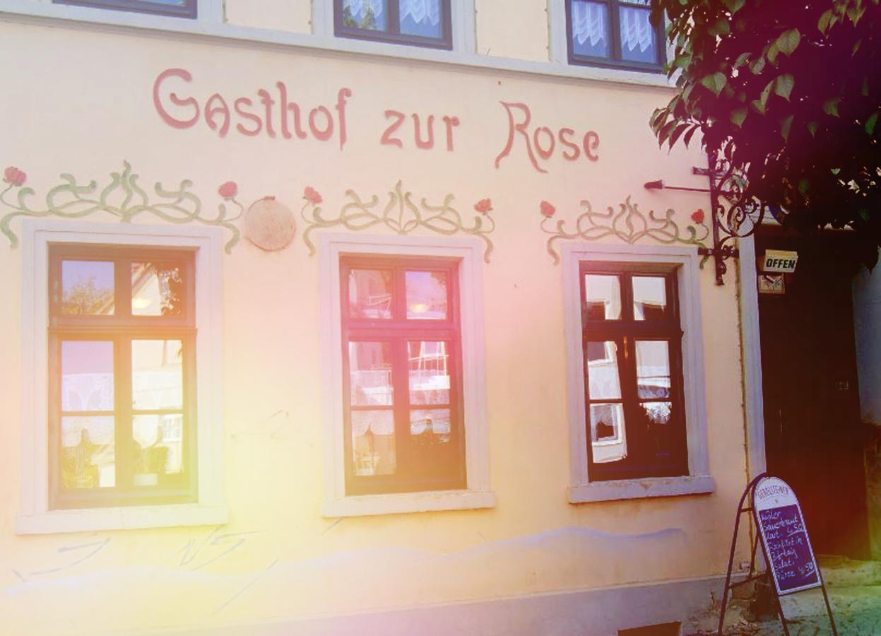 Gasthaus & Pension "Zur Rose" Weimar  Exterior foto
